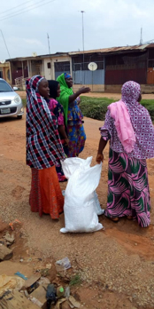 Beneficiaries from Nyanya
